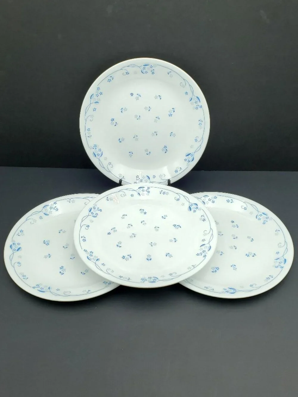 Corelle Provincial Blue Luncheon Plates Corning Blue Flowers Salad Plates